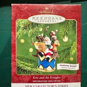 Hallmark keepsake ornament Kris and the Kringles
